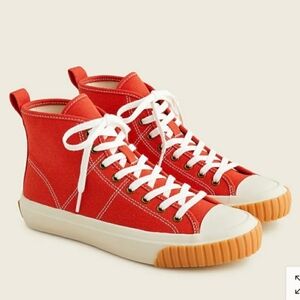 J.Crew classic high-top sneakers size 6H